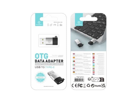 USB Adapter, USB till USB TYP-C Data Adapter