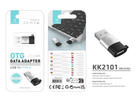 USB Adapter, USB till USB TYP-C Data Adapter