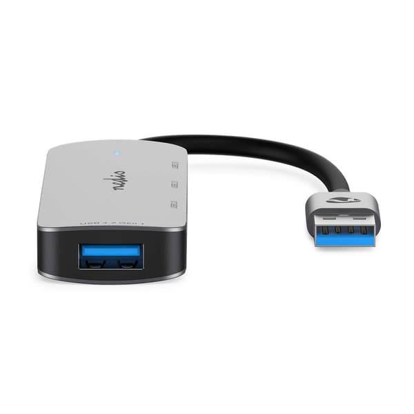Nedis USB-hubb | USB A-Hane | 4x USB A Female | 4-Port port(s) | USB 2.0 / USB 3.2 Gen 1 | USB ström
