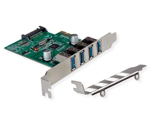 VALUE PCI Express-kort, USB 3.2 Gen 1, 4 portar