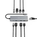 Miniatyrbild 3 av 6: Hama CONNECT2Media - USB Typ-C - HDMI - RJ-45 - USB 3.2 Gen 1 (3.1 Gen 1) Typ-A - USB 3.2 Gen 2 (3.1 Gen 2) Typ-C - 5000 Mbit/s - 4096 x 2160 pixlar -