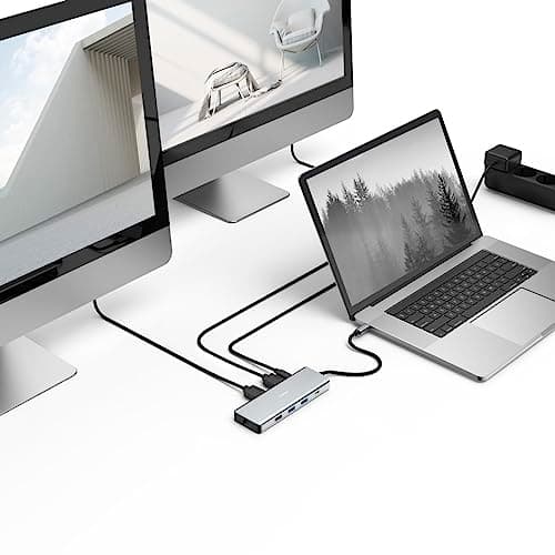 Hama CONNECT2Media - USB Typ-C - HDMI - RJ-45 - USB 3.2 Gen 1 (3.1 Gen 1) Typ-A - USB 3.2 Gen 2 (3.1 Gen 2) Typ-C - 5000 Mbit/s - 4096 x 2160 pixlar -