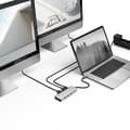 Miniatyrbild 5 av 6: Hama CONNECT2Media - USB Typ-C - HDMI - RJ-45 - USB 3.2 Gen 1 (3.1 Gen 1) Typ-A - USB 3.2 Gen 2 (3.1 Gen 2) Typ-C - 5000 Mbit/s - 4096 x 2160 pixlar -