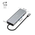 Miniatyrbild 2 av 6: Hama CONNECT2Media - USB Typ-C - HDMI - RJ-45 - USB 3.2 Gen 1 (3.1 Gen 1) Typ-A - USB 3.2 Gen 2 (3.1 Gen 2) Typ-C - 5000 Mbit/s - 4096 x 2160 pixlar -