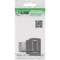 Miniatyrbild 3 av 3: InLine® USB 3.2-adapter intern, frontpanel USB-E-kontakt till USB-E-uttag 90°