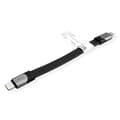 Miniatyrbild 2 av 5: ROLINE USB4 Gen3x2-kabel, Emark, platt, CC, ST/ST, 40Gbit/s, 100W, svart, 15 cm