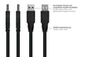 Pikkukuva 3 / 6: CLUB3D USB-autolaturi 1xUSB CA 63W 12/24V vähittäismyynti (CAC-1922)