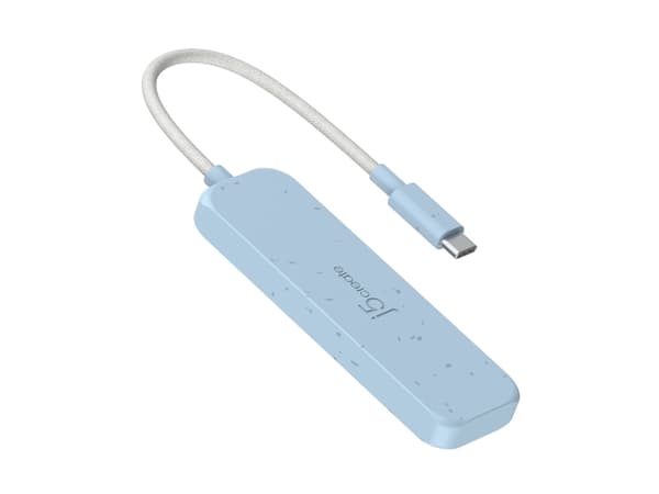j5create JCH342EC - Hubb - miljövänlig, USB-C - 2 x USB 3.2 Gen 2 + 2 x USB-C 3.2 Gen 2 - skrivbordsmodell