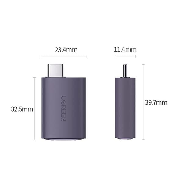 UGreen Adaptrar USB-C Till HDMI - Grå