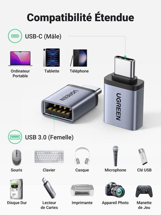 Andra USB-enheter Ugreen - 40702P