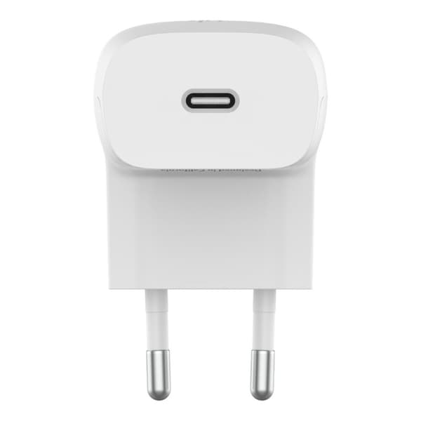 Vægoplader Belkin WCA006VFWH Hvid 20 W Hvid