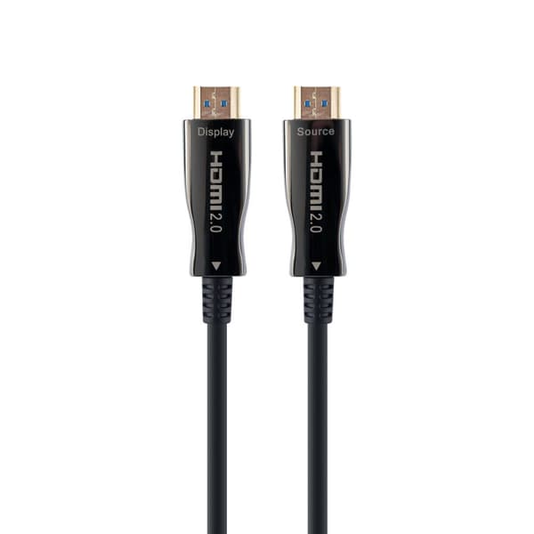 HDMI Kabel GEMBIRD CCBP-HDMI-AOC-10M-02 10 m Svart - Högkvalitativ svart HDMI-kabel på 10 meter från GEMBIRD. Idealisk för hemmabio och kontor.