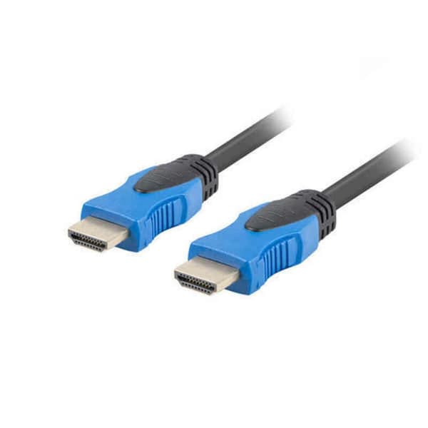 HDMI-kabel Lanberg CA-HDMI-20CU-0100-BK 10 m Sort - Lang HDMI-kabel på 10 meter i sort farve fra Lanberg.