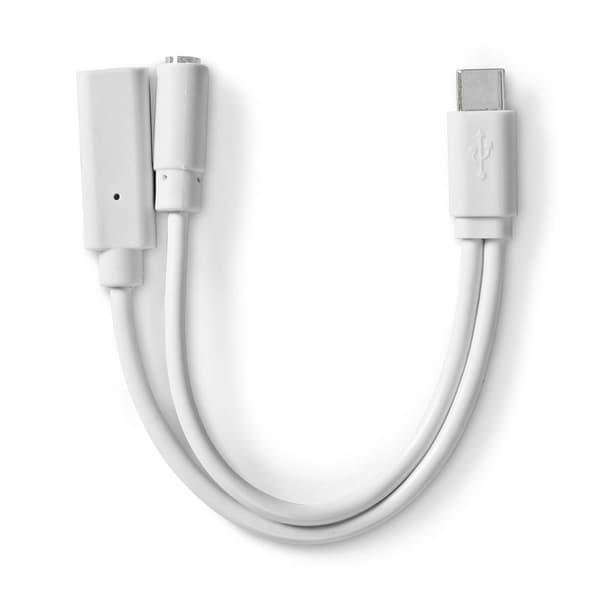 Nedis USB-C-sovitin USB-C - USB-C ja 3,5 mm