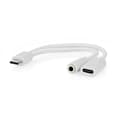 Pikkukuva 1 / 2: Nedis USB-C-sovitin USB-C - USB-C ja 3,5 mm