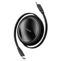 Miniatyrbilde 1 av 2: Baseus Free2Draw Mini USB-C - USB-C 100W med 1m uttrekkbar kabel - Svart