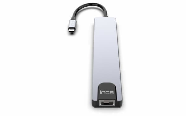 Inca ITPC-7T, USB Type-C, HDMI, RJ-45, USB 2.0, USB 3.0, USB Type-C, 1000 Mbit/s, 30 Hz, 3840 x 2160 pikseliä, Alumiini