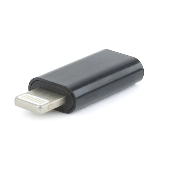 USB-adapter med USB-C til Lightning-tilkobling