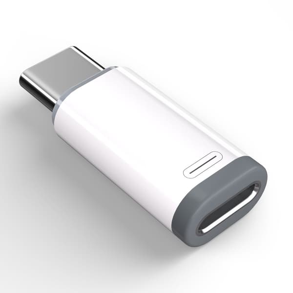 INF Lightning (naaras) - USB-C (uros) -sovitin