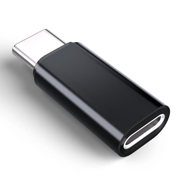 INF Adapter Lightning (hun) til USB-C (hann), kompatibel med iPhone 15