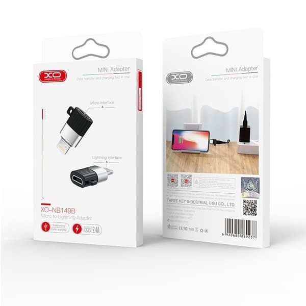 microUSB till Lightning Adapter - Laddning / Dataöverföring