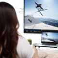 Miniatyrbillede 5 af 9: Tilbage til toppen og lyd/video med j5create ScreenCast HDMI™ trådløs skærm; farve bi