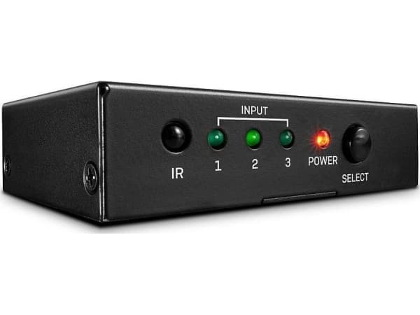 Lindy 38232, HDMI, Metalli, Musta, 18 Gbit/s, RF, 4K Ultra HD