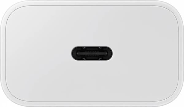 Original Samsung 25W Energieffektiv USB-C strømadapter - Uden kabel - Hvid