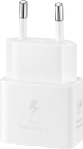 Miniatyrbillede 6 af 11: Original Samsung 25W Energieffektiv USB-C strømadapter - Uden kabel - Hvid