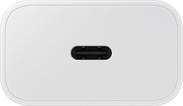 Original Samsung 25W Energieffektiv USB-C strømadapter - Uden kabel - Hvid