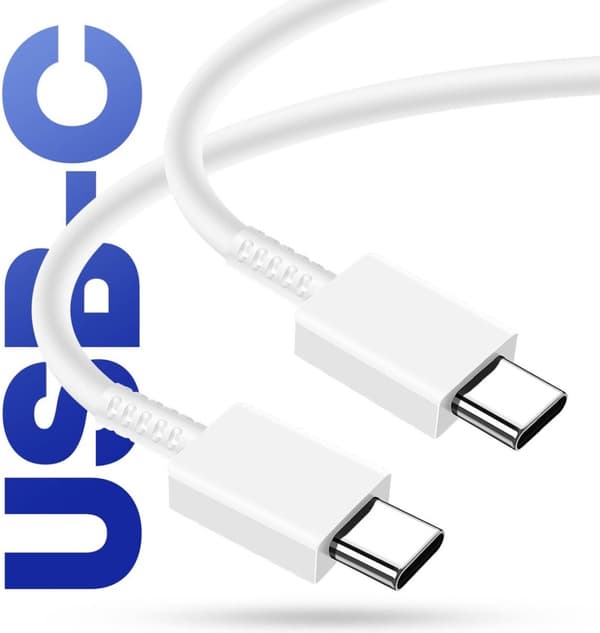 Original Samsung 25W Energieffektiv USB-C strømadapter - Uden kabel - Hvid