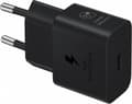 Miniatyrbillede 2 af 11: Original Samsung 25W Efficiency Adapter - inklusive USB-C kabel 1 meter - sort