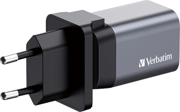 Verbatim GNC-35 GaN Oplader 2 porte 35 W USB A/C