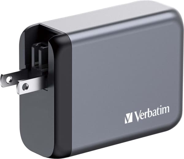 Verbatim GNC-100 GaN Oplader 4 porte 100W USB A/C