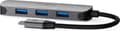 Miniatyrbild 3 av 7: Nedis USB Hub 1x USB-C™ - 4x USB A, 4 port(ar), USB 3.2 Gen1, drivs via USB, 5 Gbps (CCGB64220GY01