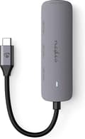 Miniatyrbild 5 av 7: Nedis USB Hub 1x USB-C™ - 4x USB A, 4 port(ar), USB 3.2 Gen1, drivs via USB, 5 Gbps (CCGB64220GY01