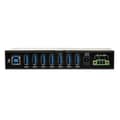 Miniatyrbild 3 av 7: Tripp Lite U360-007-IND 7-portar - Industrial Grade USB 3.0 SuperSpeed Hub - 20kV ESD väder