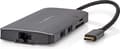 Miniatyrbild 5 av 9: Nedis USB Multiport Adapter USB 3.2 Gen1 7-i-1 - USB-C™-kontakt, HDMI™-utgång, Micro SD, RJ45-anslutning