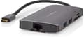 Miniatyrbild 9 av 9: Nedis USB Multiport Adapter USB 3.2 Gen1 7-i-1 - USB-C™-kontakt, HDMI™-utgång, Micro SD, RJ45-anslutning
