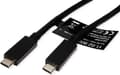 Miniatyrbillede 2 af 6: ROLINE USB 3.2 Gen 2 kabel, med PD (Power Delivery) 20V5A, Emark, CC, M/M, sort, 1 m
