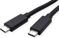 Miniatyrbild 2 av 4: ROLINE USB4 Gen3x2-kabel, CC, M/M, 40Gbit/s, 240W, svart, 0,5 m
