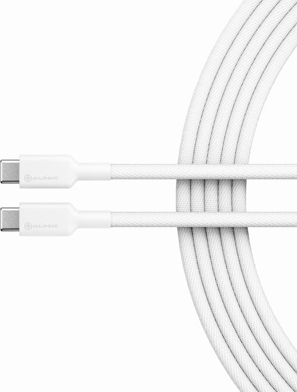 ALOGIC ELPCC202-WH, 2 m, USB C, USB C, USB 2.0, 480 Mbit/s, Vit