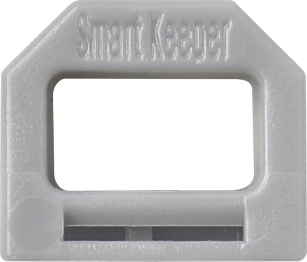 Smart Keeper Essential USB-B-portlås (4x) + låsnyckel Mini (1x) - Grå