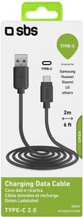 Miniatyrbild 2 av 3: SBS-kabel USB 2.0 - Typ-C (2,0 m)