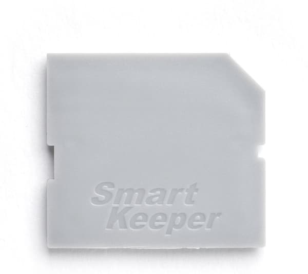 Smart Keeper Essential SD-portlås (4x) + låsenøgle Mini (1x) - Grå