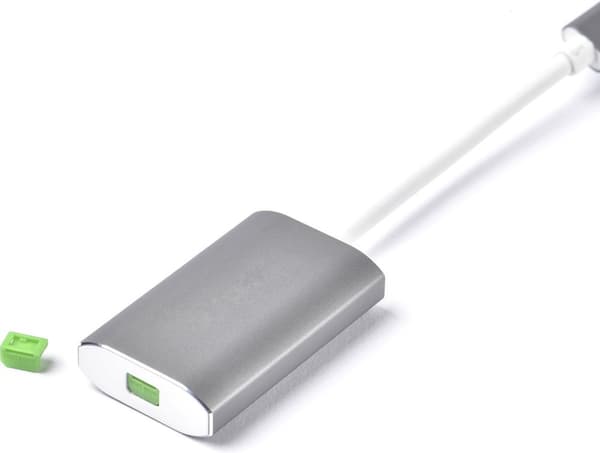 Smart Keeper Essential Mini Display Port Slot (4x) + Lock Key Mini (1x) - Grøn