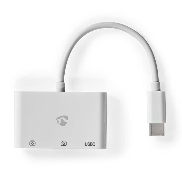 Nedis USB-hub | 1x USB-C™ | 1x USB-C™ / 2x USB 2.0 A Female | 3-Port port(s) | USB Drevet