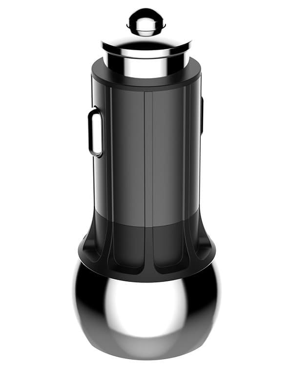 COLORWAY 2x USB nabíječka do auta 36W/ Černá
