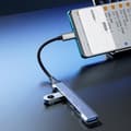 Miniatyrbillede 4 af 6: Dudao A16T USB-A HUB 4 port
