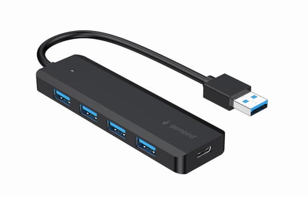 Gembird UHB-U3P4P-02 - Hubb - 4 x USB 3.1 Gen 1 - skrivbordsmodell